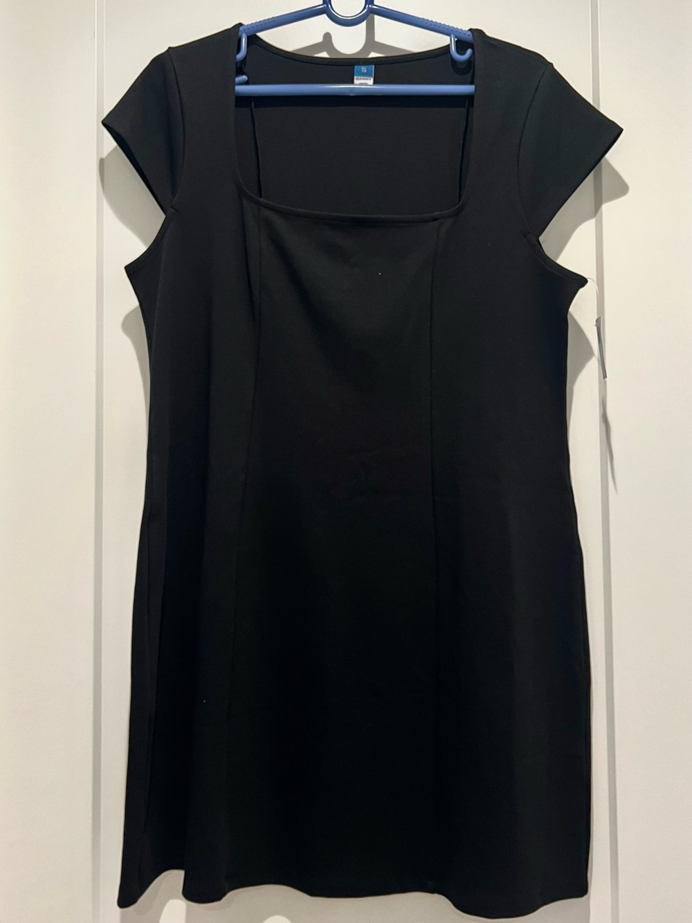 Old Navy Black Square-Neck Dress